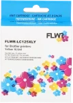 FLWR Brother LC-125XLY geel (Compatible XXL)