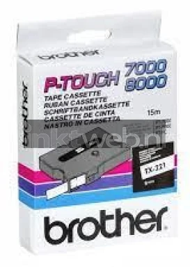 Brother TX-611 zwart Front box