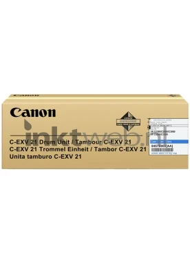 Canon C-EXV 21 cyaan	 Front box