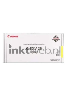 Canon C-EXV 26 (Sticker resten + Markeringen) geel