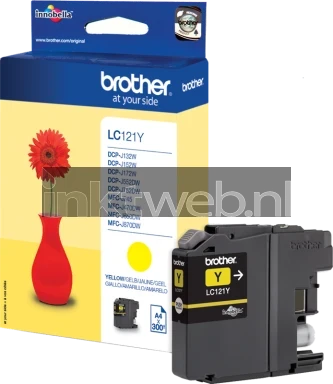 Brother LC-121Y geel
