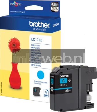 Brother LC-121C cyaan