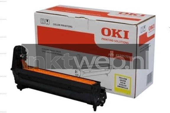 Oki 45395701 geel Combined box and product