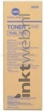 Konica Minolta 7040 / 7045 zwart Front box