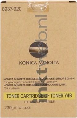 Konica Minolta CF 2002, 3102 geel Front box