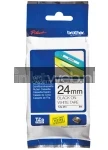 Brother TZE-N251 zwart op wit breedte 24 mm