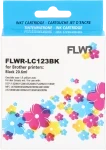 FLWR Brother LC-123 zwart (Huismerk (compatible))