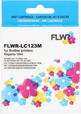 FLWR Brother LC-123 magenta
