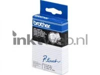 Brother TC-195 wit op transparant breedte 9 mm