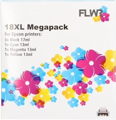 FLWR Epson T1811/2/3/4 Megapack