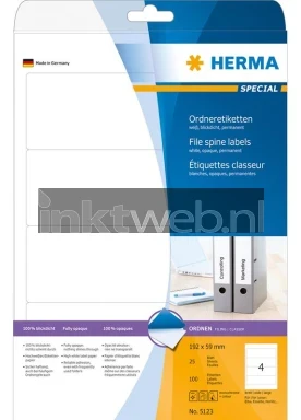 Herma 5123 192x59MM