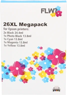 FLWR Epson T2621/2631/2/3/4 Megapack