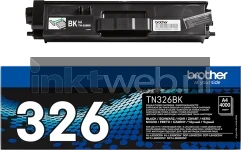Brother TN-326BK zwart Combined box and product