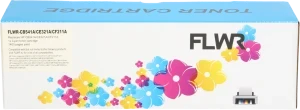 FLWR HP 128 cyaan (Huismerk (compatible))