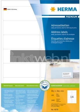 4678 99,1x38,1MM box Front box