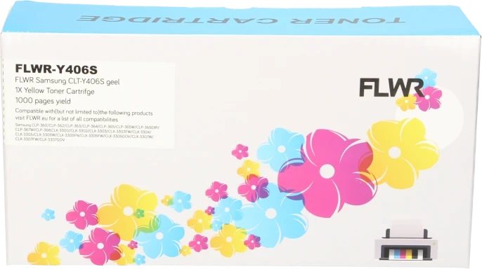 FLWR Samsung CLT-Y406S geel