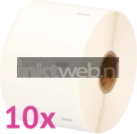 FLWR Dymo 11354 10-Pack 32 mm x 57 mm  wit