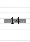 4654 105x39 MM sticker Product only