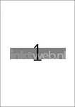 8692 297x420MM sticker Product only