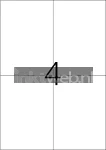 4398 105x148MM sticker Product only