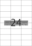 4409 70x37MM sticker Product only