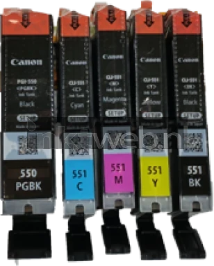 Canon CLI-551 Multipack zwart en kleur Product only