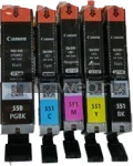 Canon CLI-551 Multipack zwart en kleur (Origineel)