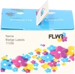 FLWR Dymo  11356 naambadges 41 mm x 89 mm  wit