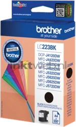 Brother LC-223BK zwart Front box