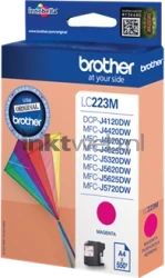 Brother LC-223M magenta Front box