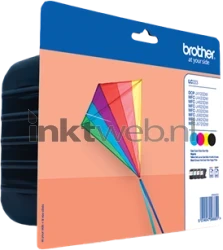 Brother LC-223 Multipack zwart en kleur Front box