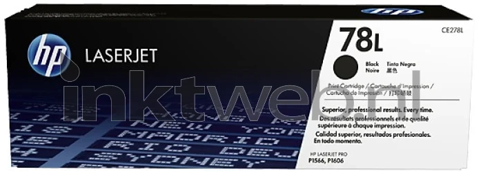 HP 78L zwart Front box