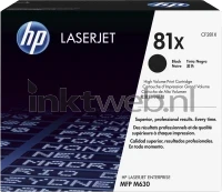 HP 81X (Transport schade) zwart