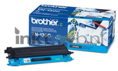 Brother TN-130 cyaan Combined box and product