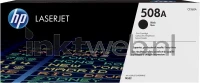 HP 508A (Sticker resten) zwart