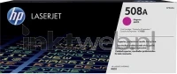 HP 508A (Sticker resten) magenta