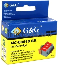 Huismerk Canon BCI-10BK zwart Front box