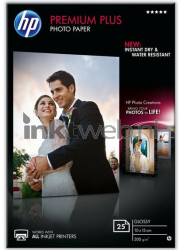 HP  Premium Plus fotopapier Glans | 10x15 | 300 gr/m² 1 stuks Front box