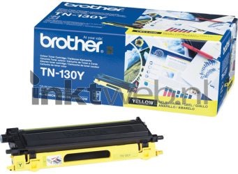 Brother TN-130 geel Combined box and product