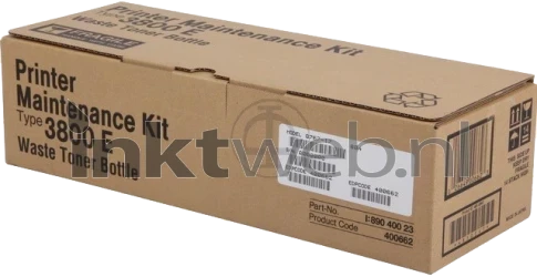 Ricoh Type 3800E onderhoudskit zwart en kleur Front box