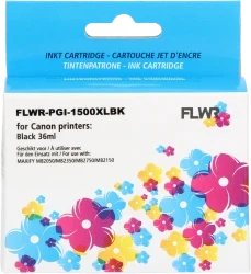 FLWR Canon PGI-1500XL zwart Front box