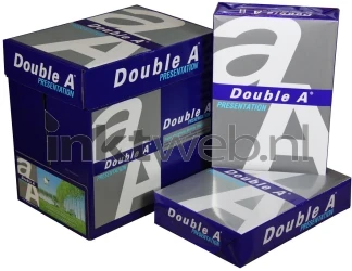 Double A Presentation A4 Papier 5 pakken (100 grams) wit Front box