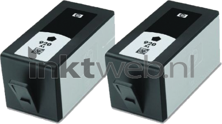 HP 920XL 2-pack zwart Product only