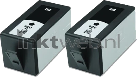 HP 920XL 2-pack zwart Product only