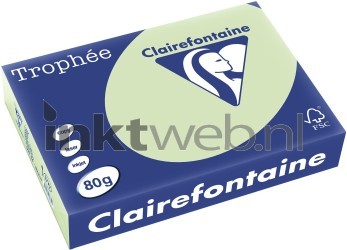Clairefontaine A4 papier gekleurd Golfgroen Front box