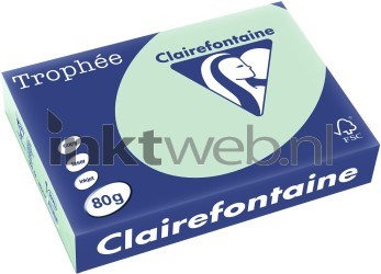 Clairefontaine A4 papier gekleurd Groen Front box