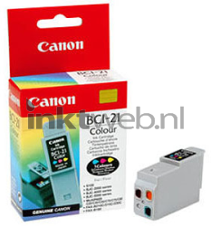 Canon BCI-21C kleur Combined box and product