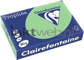 Clairefontaine A4 papier gekleurd Natuurgroen Front box