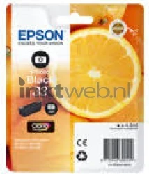 Epson 33 foto zwart Front box