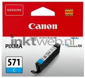 Canon CLI-571 cyaan Front box